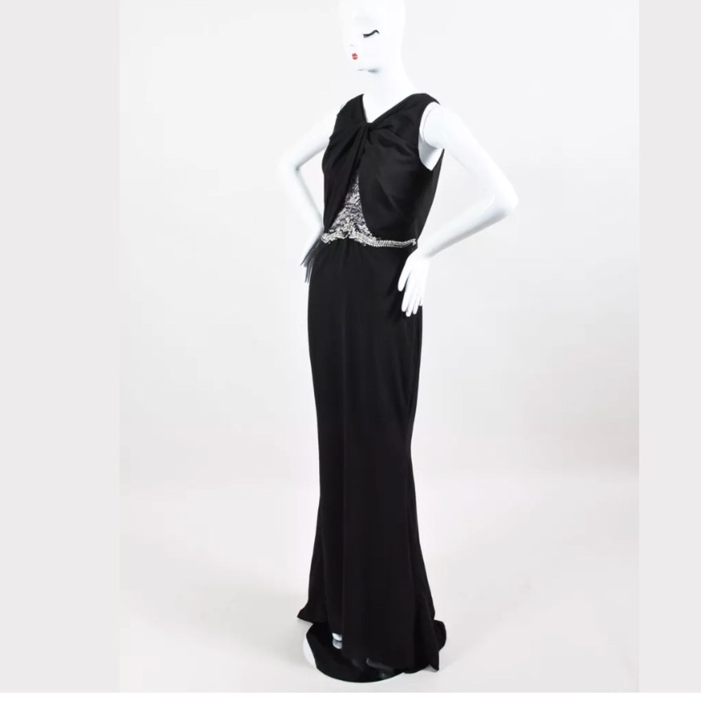 🔥🔥SOLD🔥🔥BADGLEY MISCHKA, evening gown/sequin